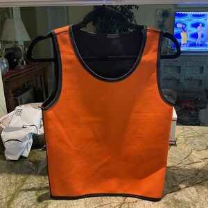 Neoprene Orange Men’s sleeveless top